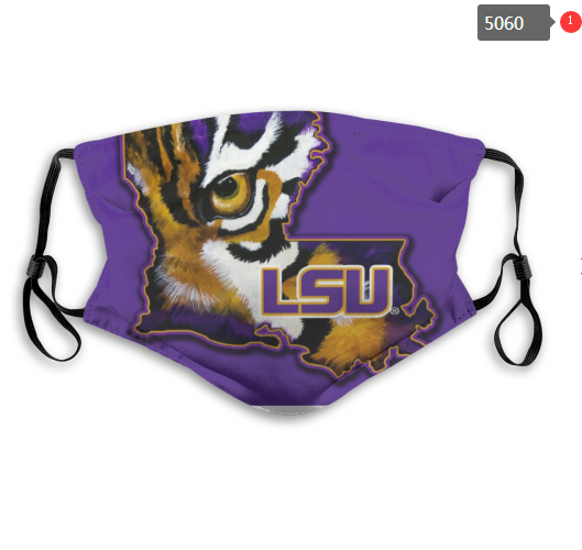 NCAA LSU Tigers #10 Dust mask with filter